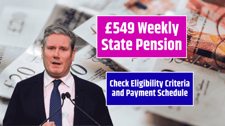£549 Weekly State Pension for All Over 60s - You Could Be in Line for a £549 Weekly Payment