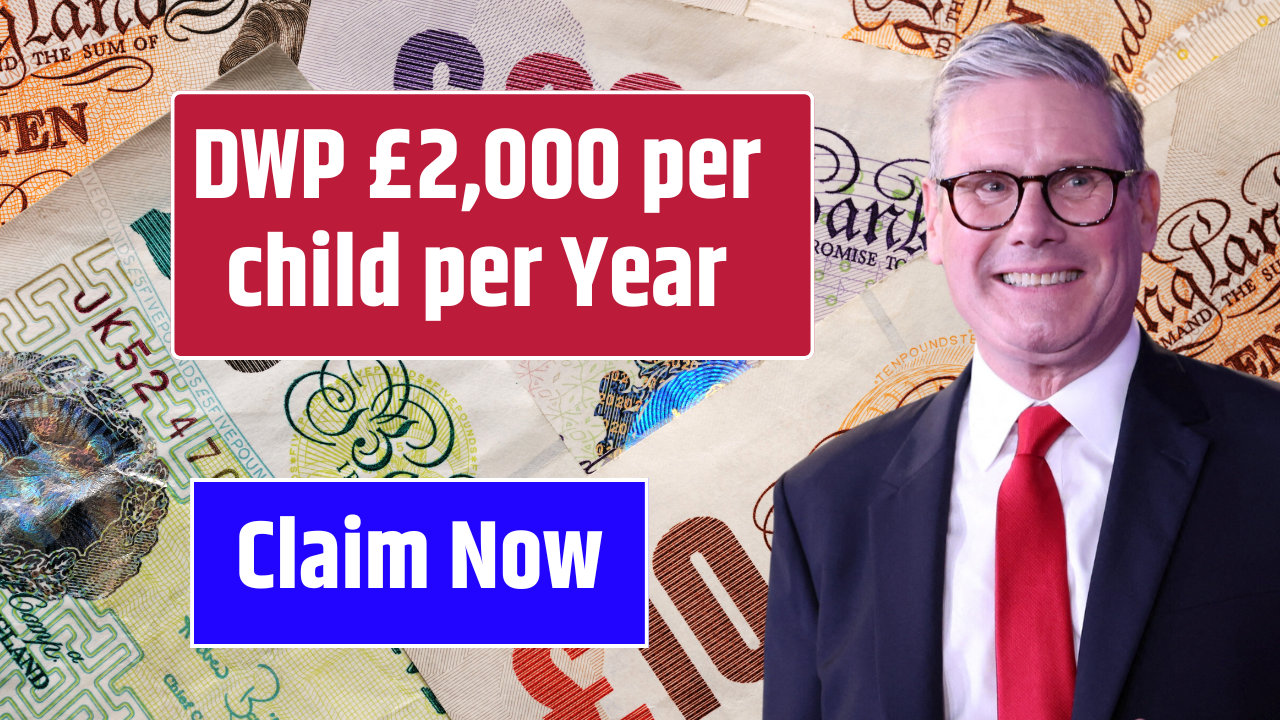 DWP £2,000 per child per Year UK Govt scheme that helps working parents save money on childcare